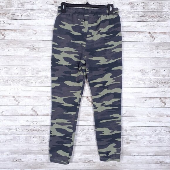Socialite Womens Joggers S Camo Sweatpants 343A - Picture 2 of 4